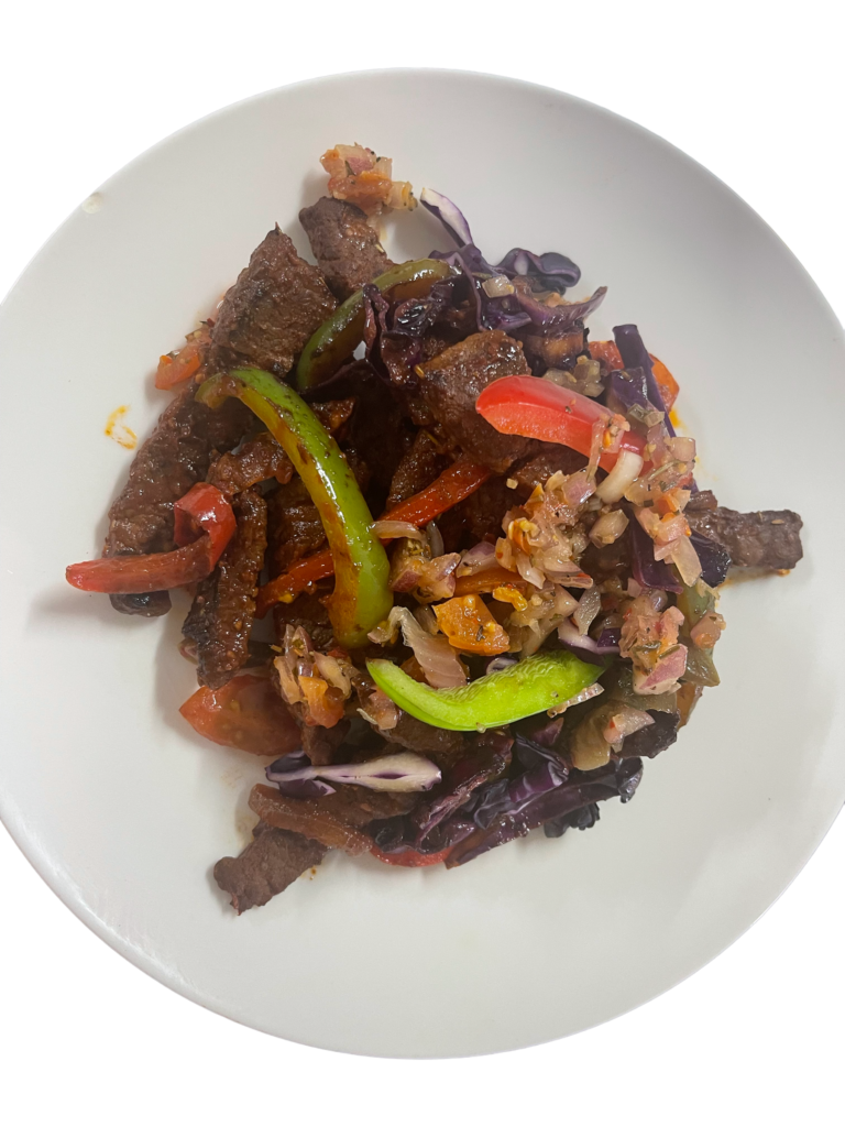 Beef Fajitas Muscle Chow